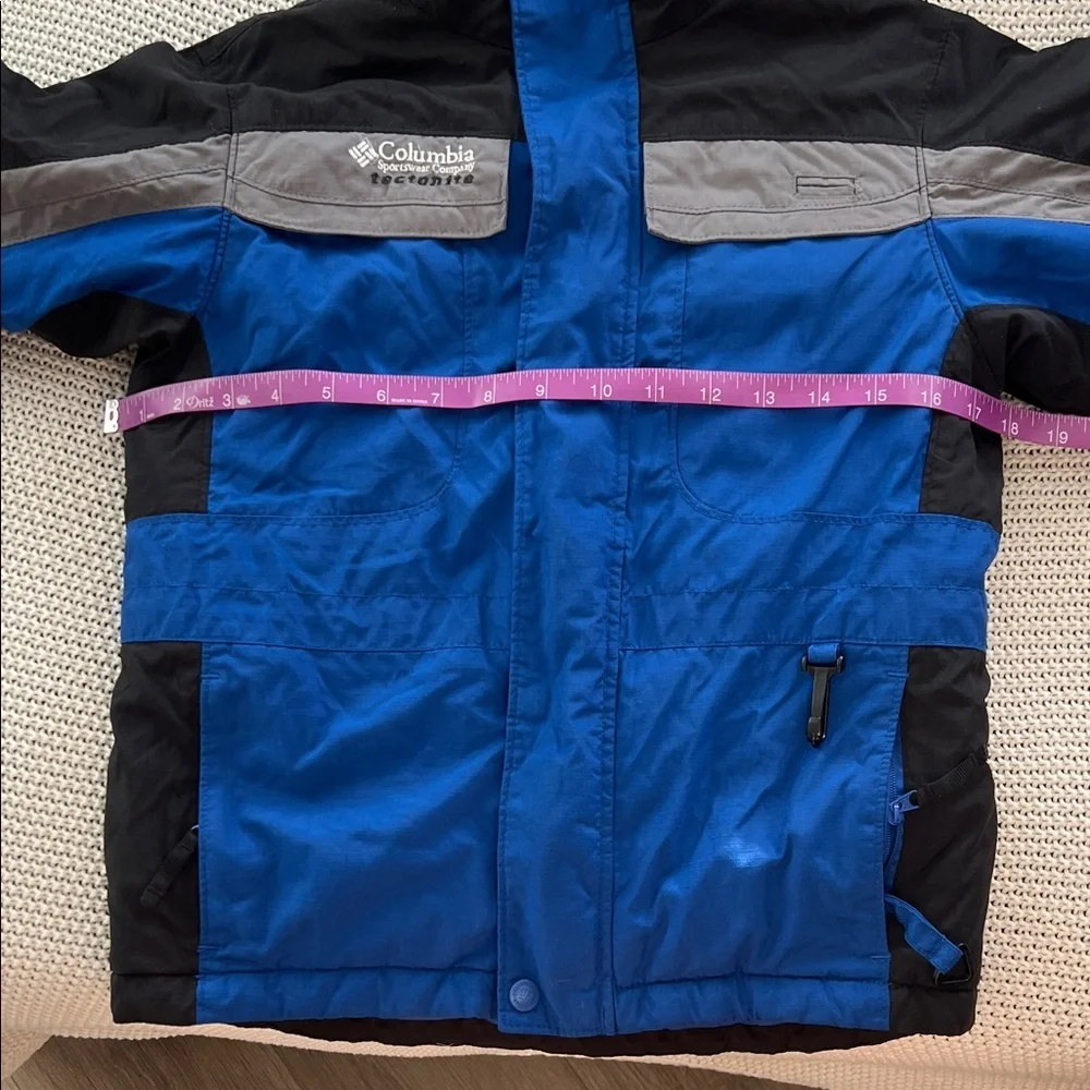Columbia Black and Blue Sportswear Jacket